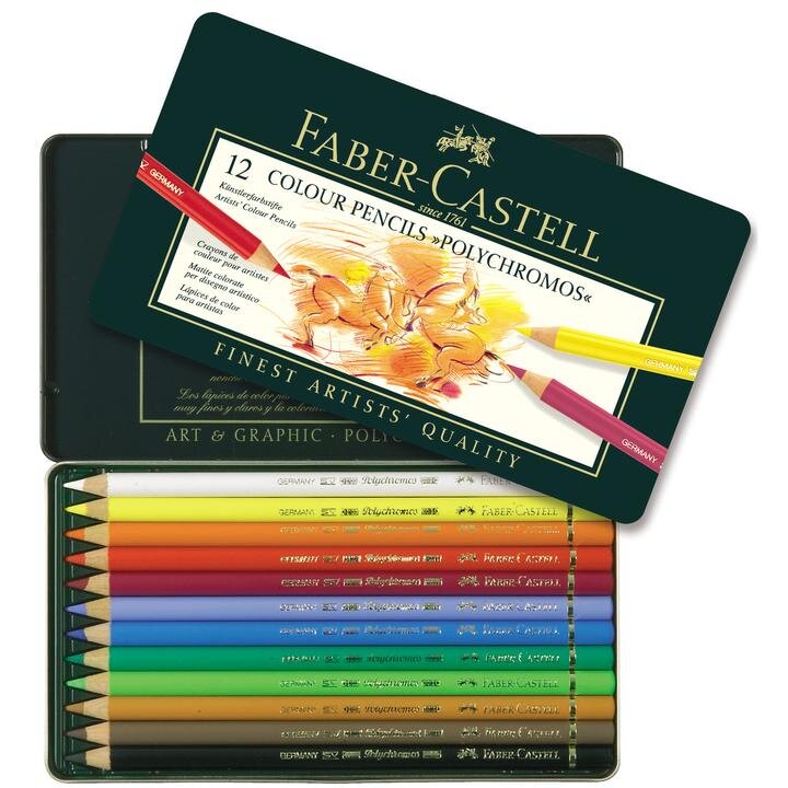 Polychromos Artists' Colored Pencils - Tin Sets
