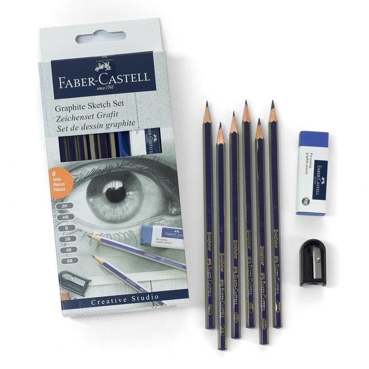 creative studio sketch set pieces