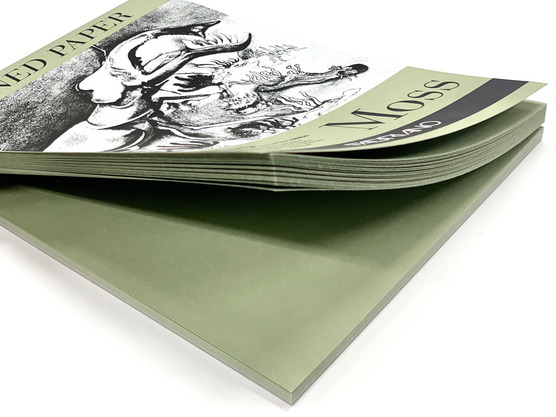 Fabriano Toned Paper Pad Moss