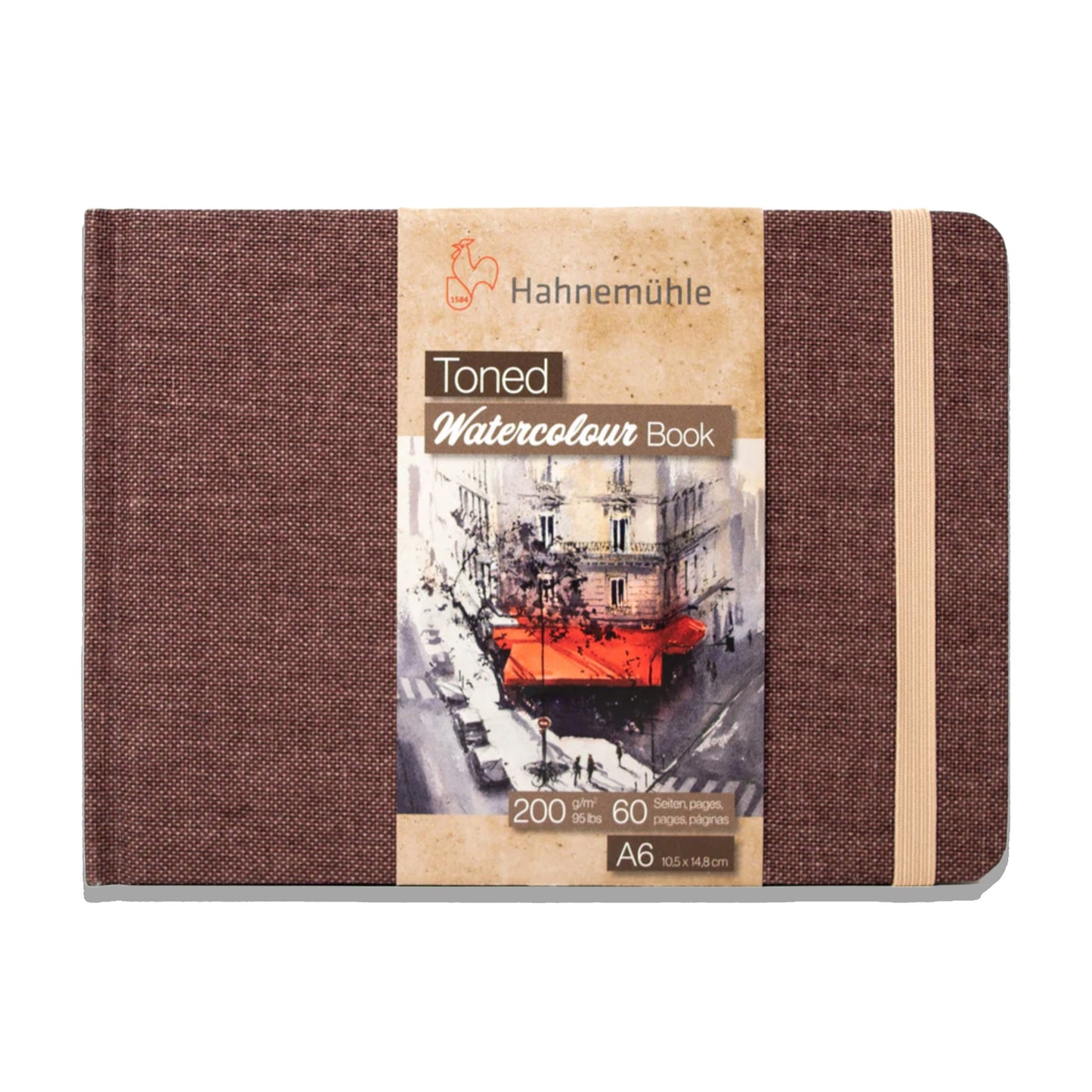 Hahnemuhle Toned Watercolor Paper Book