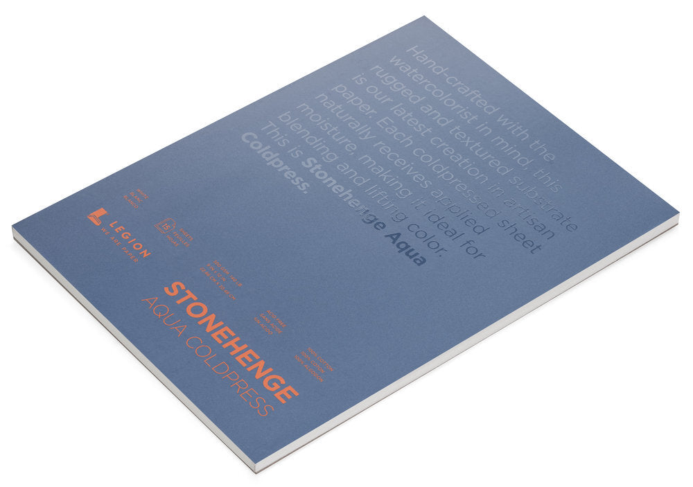Stonehenge Aqua Block Coldpress