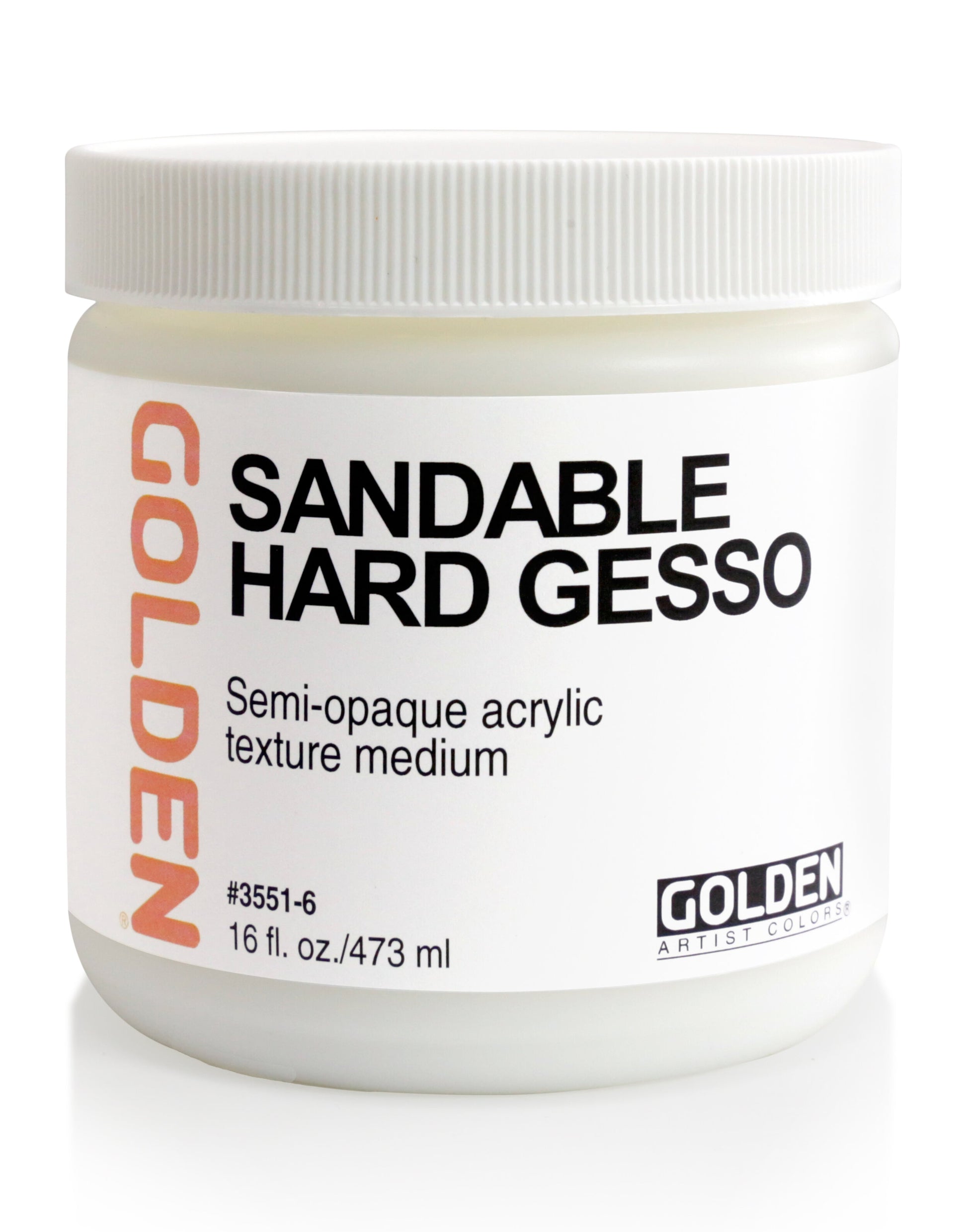 Sandable Hard Gesso