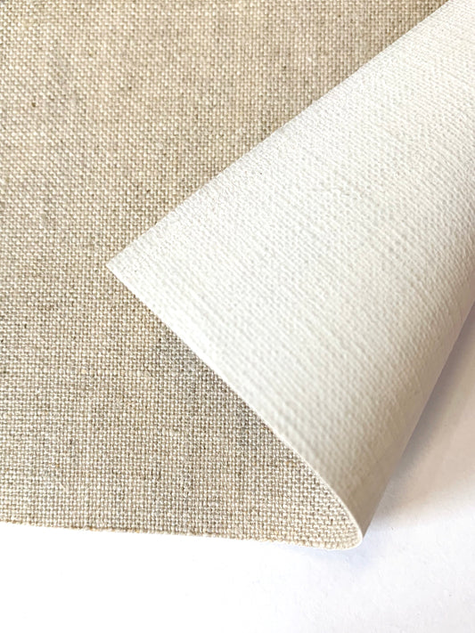 #574 Linen, Gesso Primed, Smooth Texture