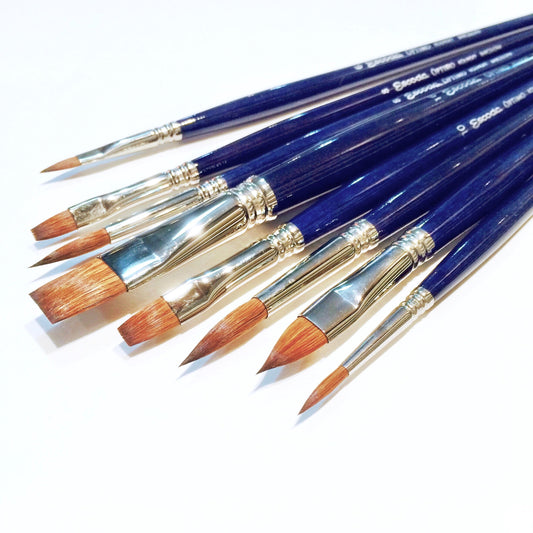 Escoda Optimo Kolinsky Sable, Long Handle