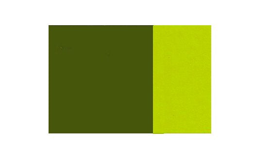 Greenish yellow  40 mL