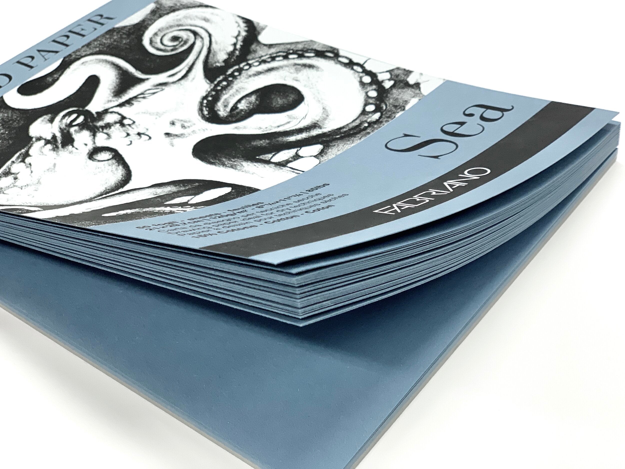 Fabriano Toned Paper Pad Sea – Soho-Art-Materials.com