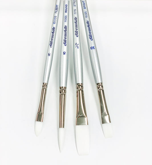 Silver Brush Silverwhite (short handle)